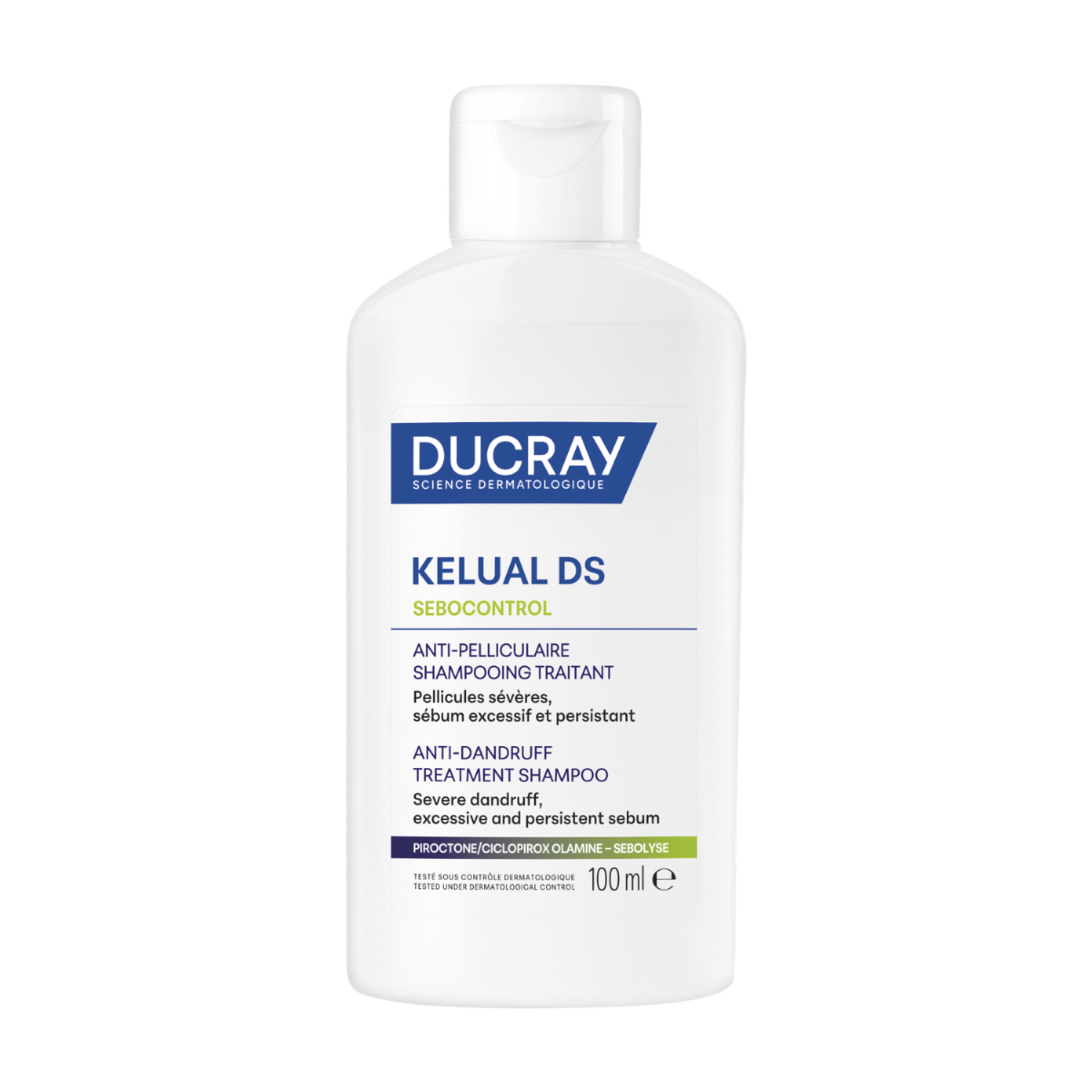 Ducray Kelual DS Sebocontrol šampon proti lupům 100 ml