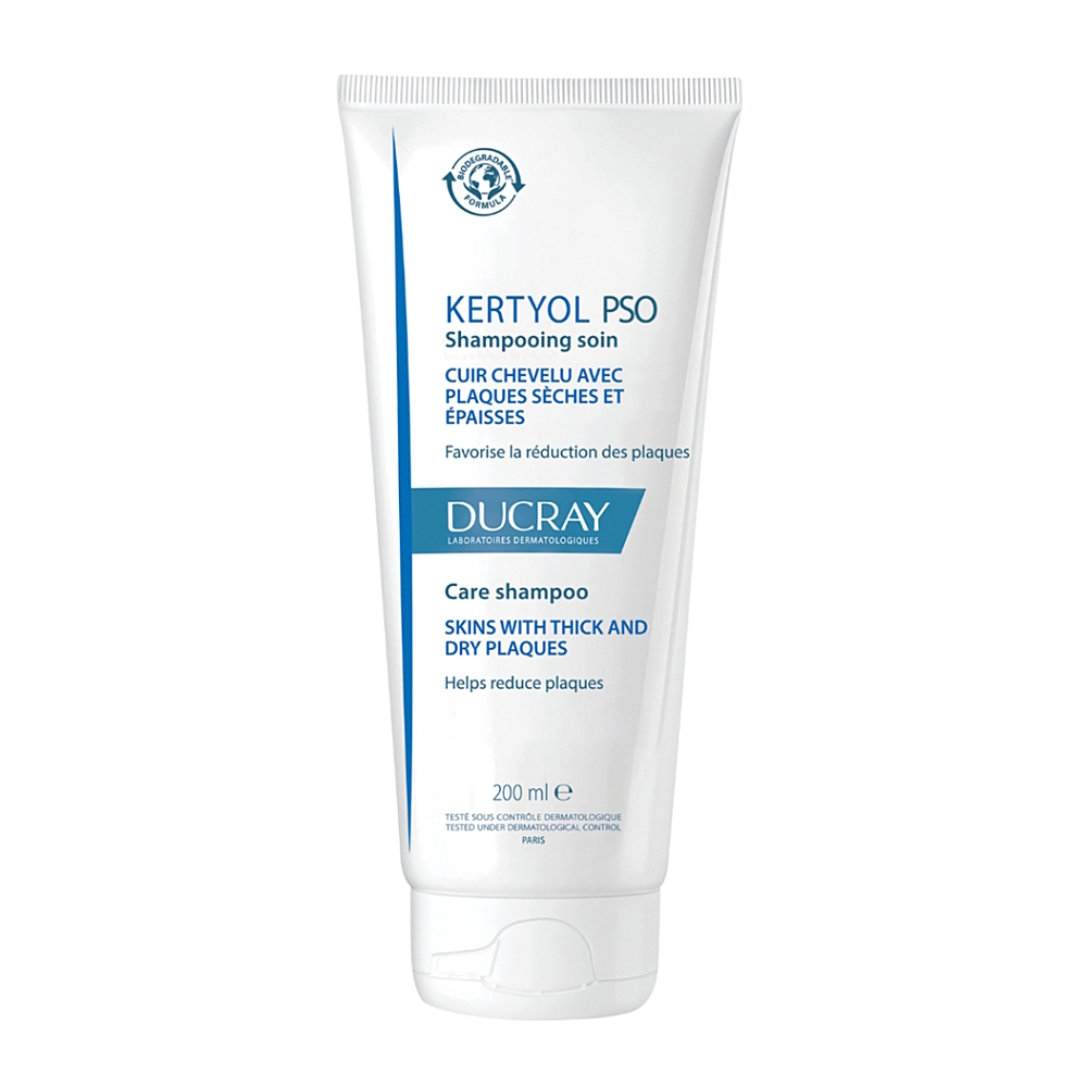 DUCRAY Kertyol P.S.O. Pečující šampon navracející rovnováhu vlasové pokožce při psoriáze 200 ml