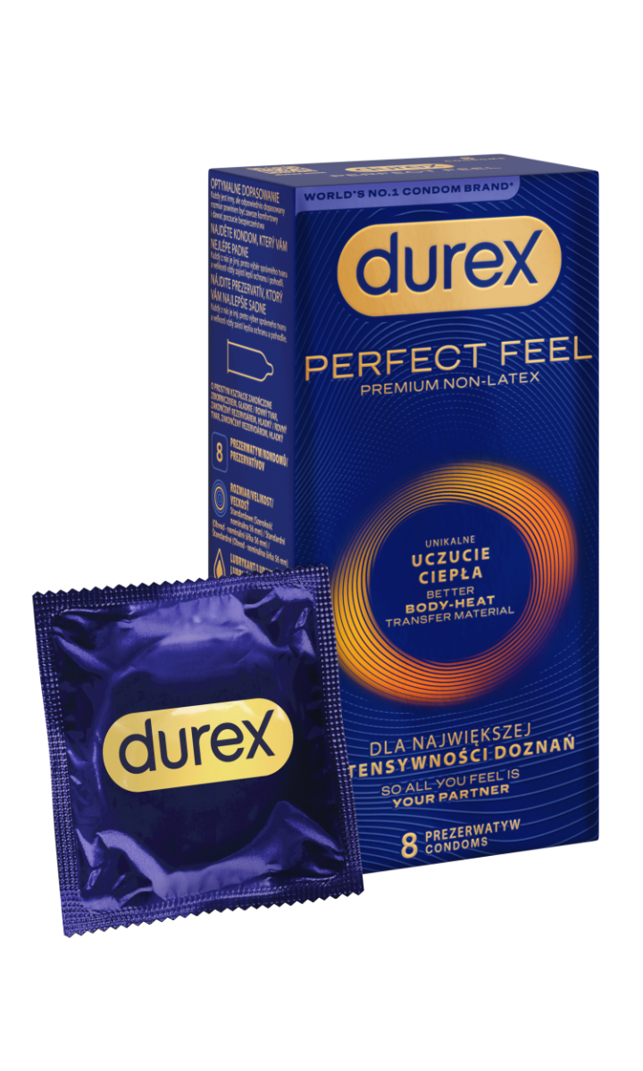 Durex Perfect Feel kondomy 8 ks