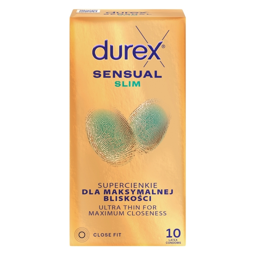 DUREX Sensual slim 10 kusů