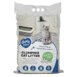Duvo+ Hrudkující podestýlka pro kočky s vůní aloe vera  12kg
