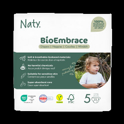 ECO BY NATY Bioembrace junior plenky 11-25 kg 22 kusů