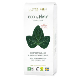 ECO BY NATY Dámské inkontinenční vložky Normal 12 ks