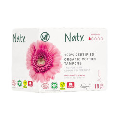 ECO by Naty Mini dámské tampóny 18 ks