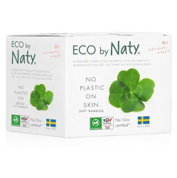 ECO by Naty Prsní vložky pro kojící ženy 30 ks