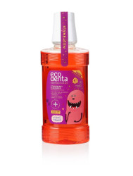 ECODENTA Kake Make Dětská ústní voda s jahodovou příchutí 250 ml