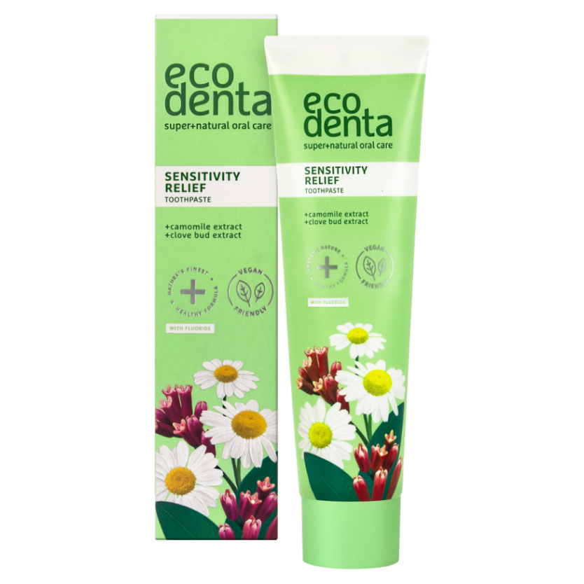 ECODENTA Zubní pasta pro citlivé zuby s heřmánkem a hřebíčkem 100 ml