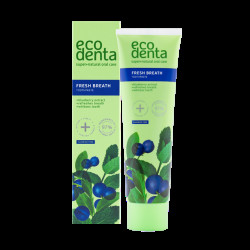 ECODENTA Zubní pasta s extraktem z borůvek pro svěží dech 100 ml