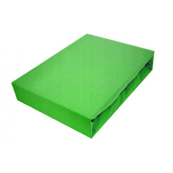 EcoMatrace Jersey prostěradlo Exclusive - zelené 120x200 cm