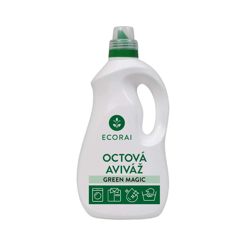 Ecorai Octová aviváž Green Magic s vůní Dove 1,5 l
