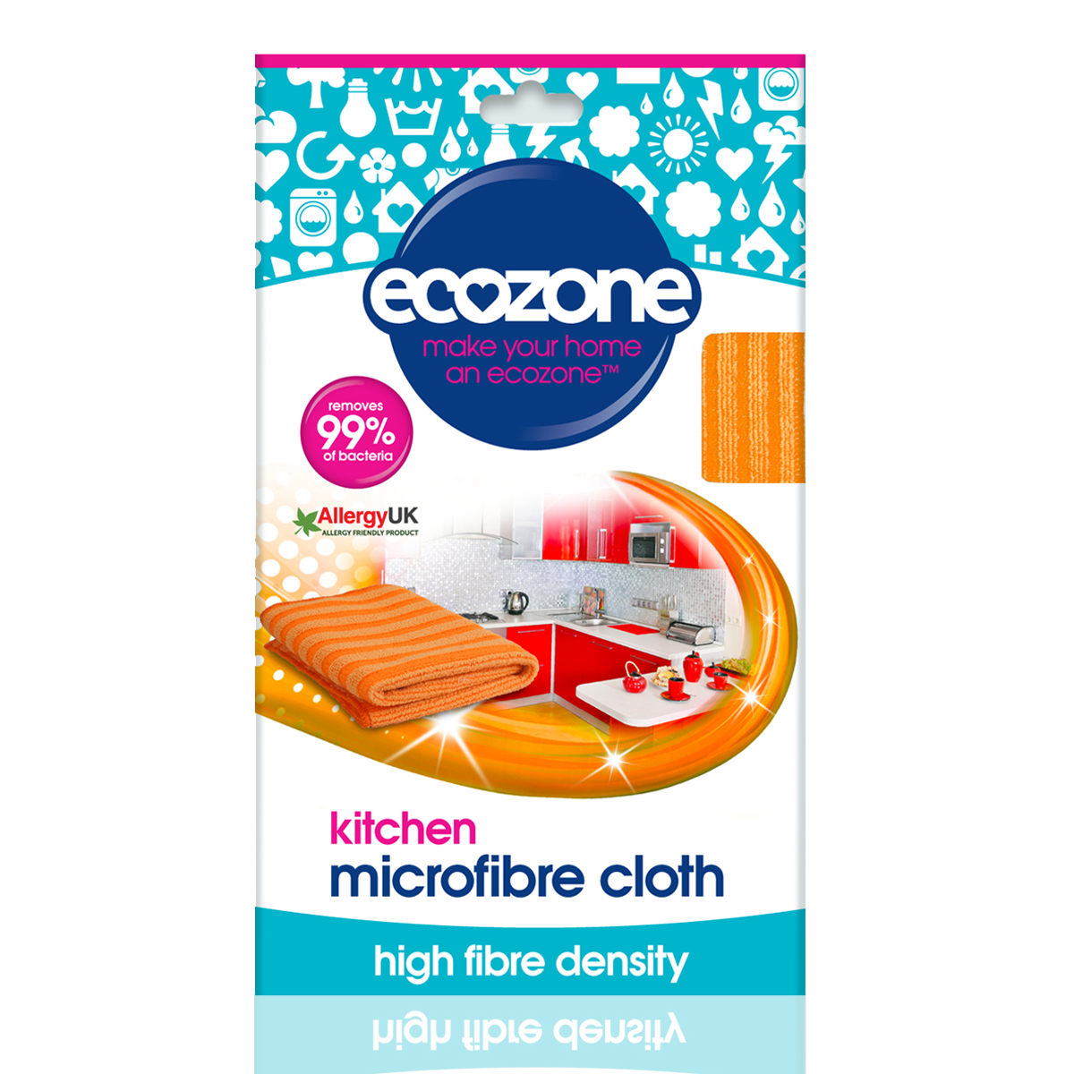 Ecozone Kuchyňská utěrka z mikrovlákna 1 ks