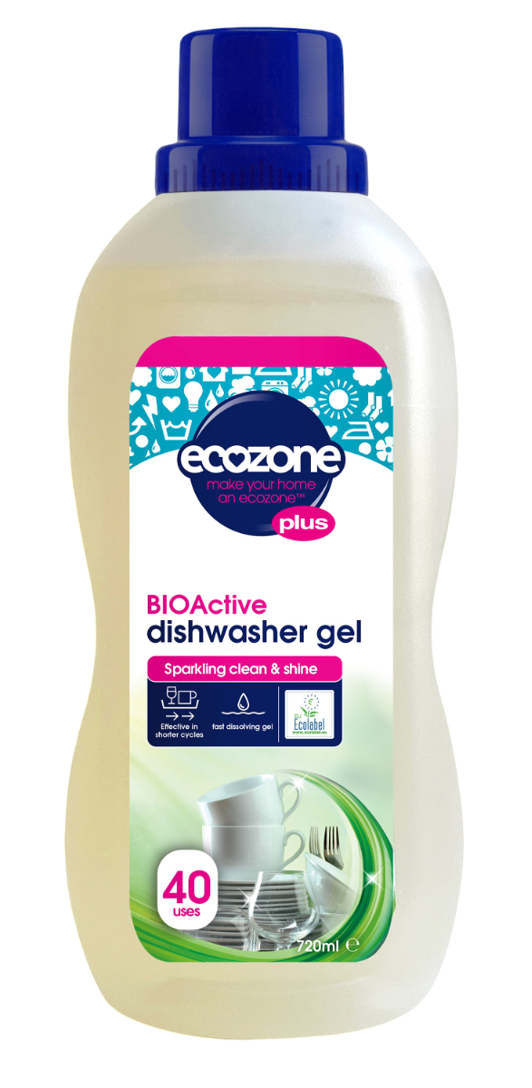 Ecozone Plus BioActive gel do myčky 720 ml 40 dávek