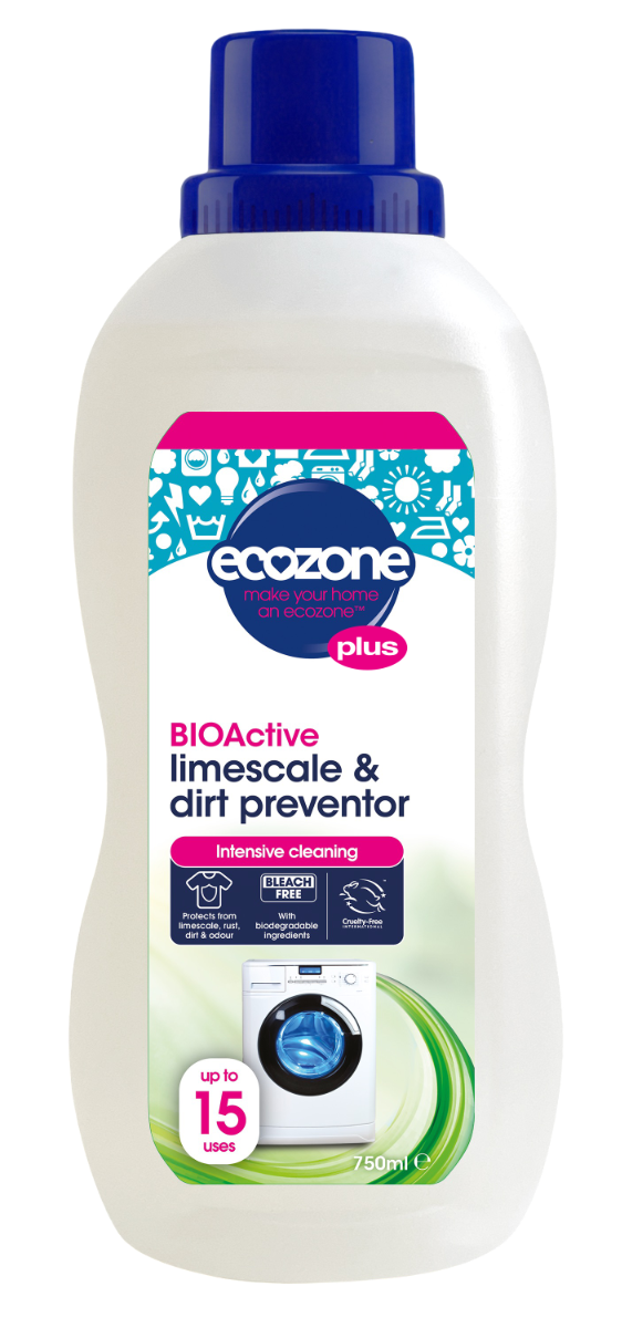 Ecozone Plus BioActive gelový čistič praček 750 ml