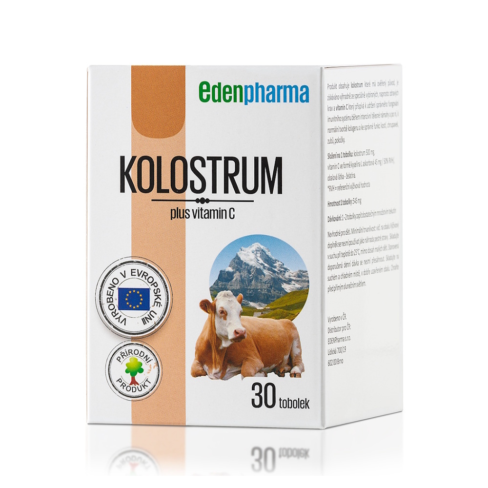 EDENPHARMA Kolostrum 30 kapslí