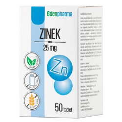 EDENPHARMA Zinek 25 mg 50 tablet