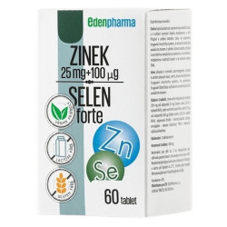 EDENPHARMA Zinek Selen forte 60 kapslí