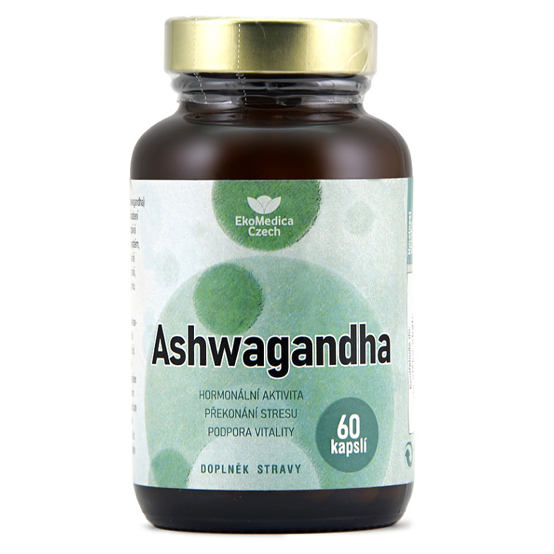 EKOMEDICA Ashwagandha 60 kapslí