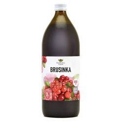 EKOMEDICA Brusinka 100% šťáva 1000 ml