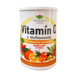EKOMEDICA Vitamín C s bioflavonoidy 250 g