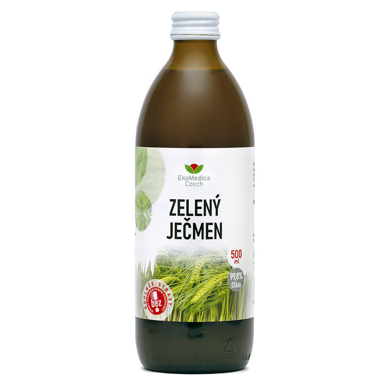 EKOMEDICA Zelený ječmen 500 ml