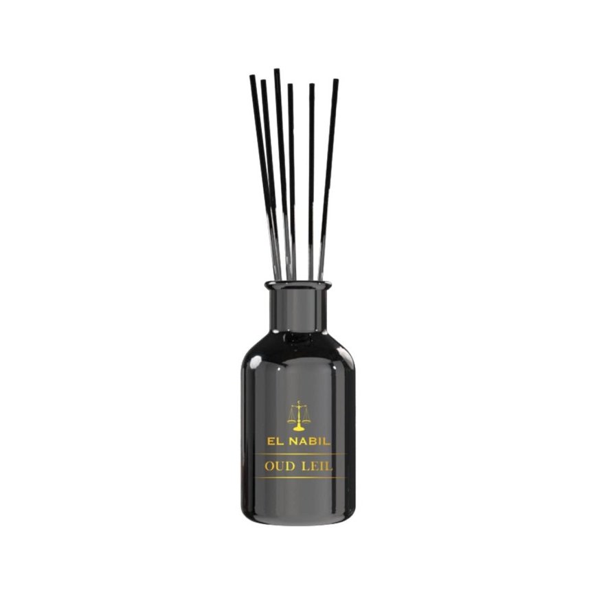 El Nabil Aroma difuzér s tyčinkami - Oriental Collection - OUD LEIL -  125ml
