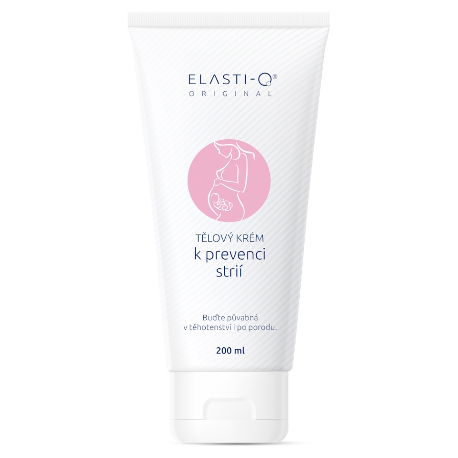 ELASTI-Q Original tělový krém k prevenci strií 200 ml