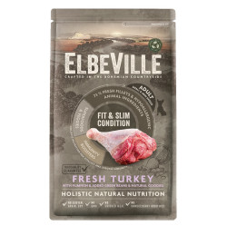 ELBEVILLE Fit and Slim Condition Fresh Turkey granule pro psy, Hmotnost balení (g): 4 kg