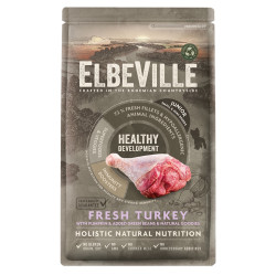 ELBEVILLE Healthy Development Fresh Turkey granule pro štěňata, Hmotnost balení (g): 1,4 kg