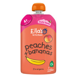ELLA'S KITCHEN Banán s broskví BIO 120 g