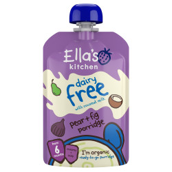ELLA'S KITCHEN BIO Nemléčná kaše s hruškami a fíky 100 g