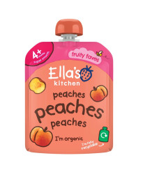 Ellas Kitchen BIO Broskvová svačinka 4m+ kapsička 70 g