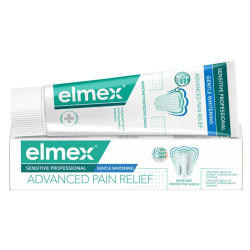 ELMEX Sensitive Professional Gentle Whitening Advanced Pain Relief zubní pasta pro citlivé zuby 75 ml
