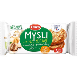 EMCO Oves sušenky oříškové 60 g