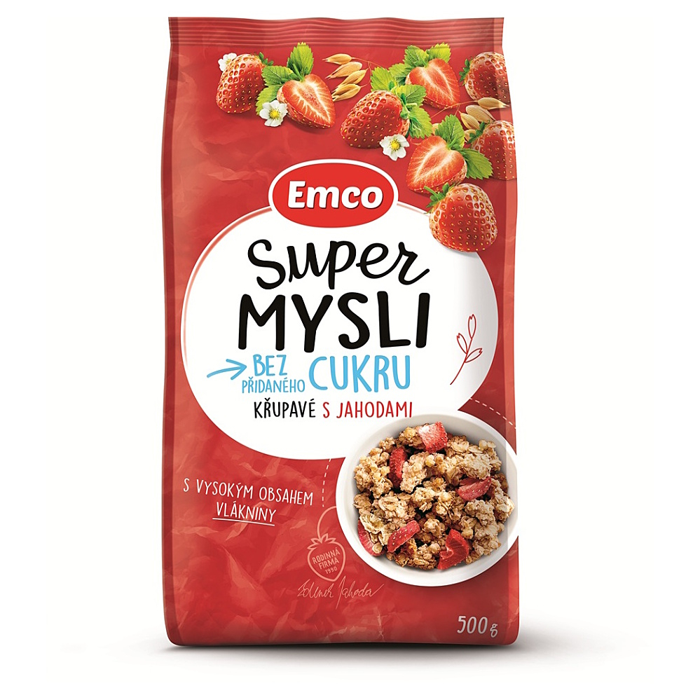 EMCO Super mysli s jahodami 500 g