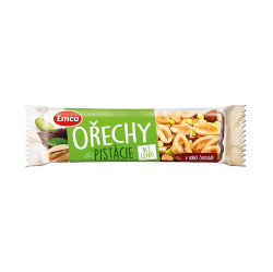 EMCO Tyčinka ořechy pistácie 35 g