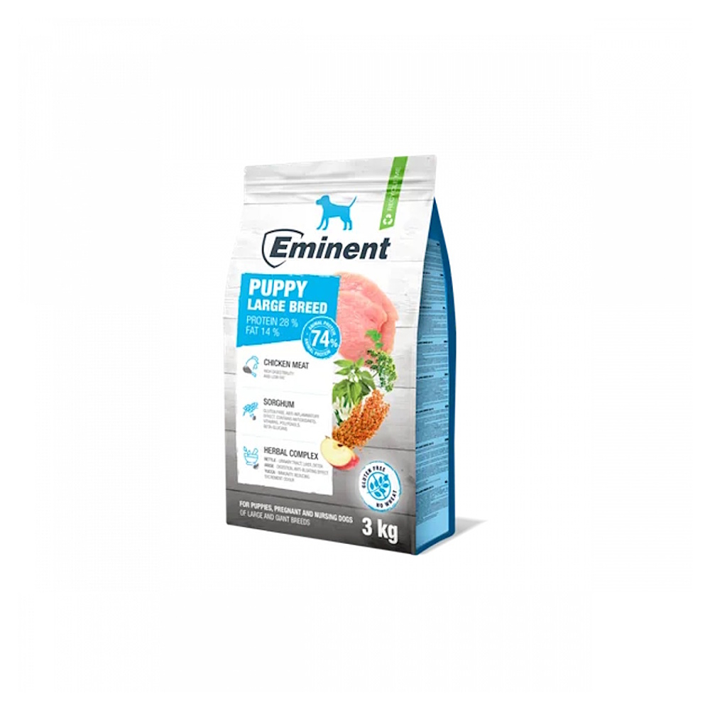 EMINENT Dog high premium puppy large granule pro štěňata 3 kg