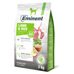 EMINENT Lamb & Rice 26/14 granule pro psy, Hmotnost balení: 3 kg