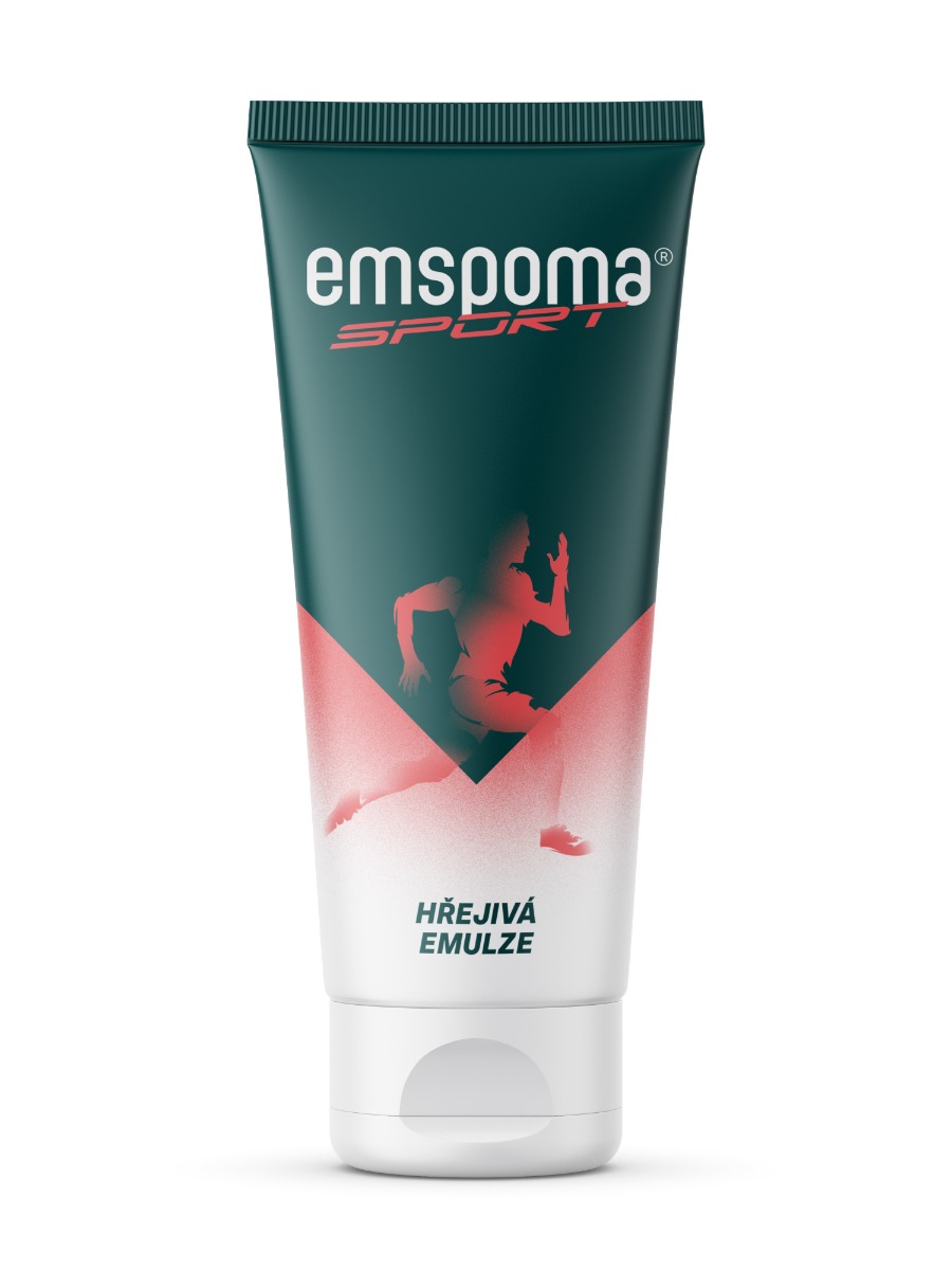 EMSPOMA Sport Hřejivá masážní emulze 200 ml