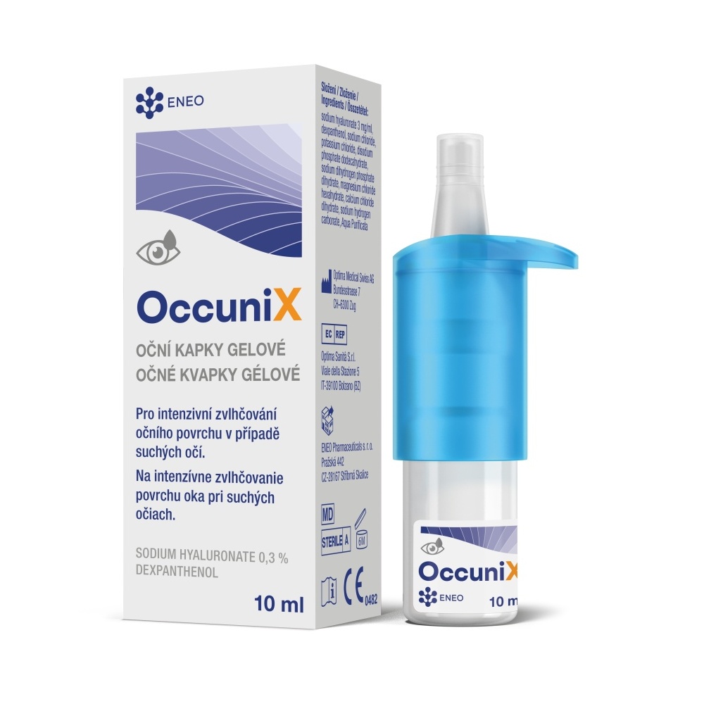 ENEO OccuniX oční kapky gelové 0,3% HA 10 ml