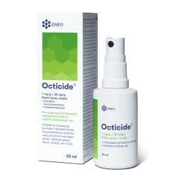 ENEO Octicide 1 mg/g + 20 mg/g kožní sprej, roztok 50 ml