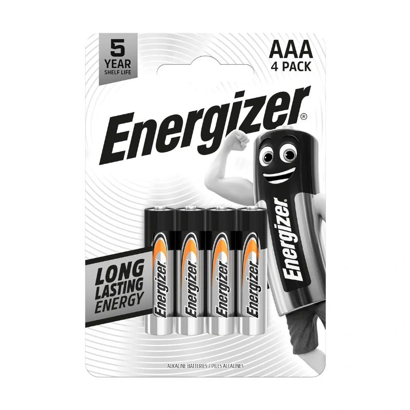 Energizer Everyday AAA mikrotužková baterie 4 ks