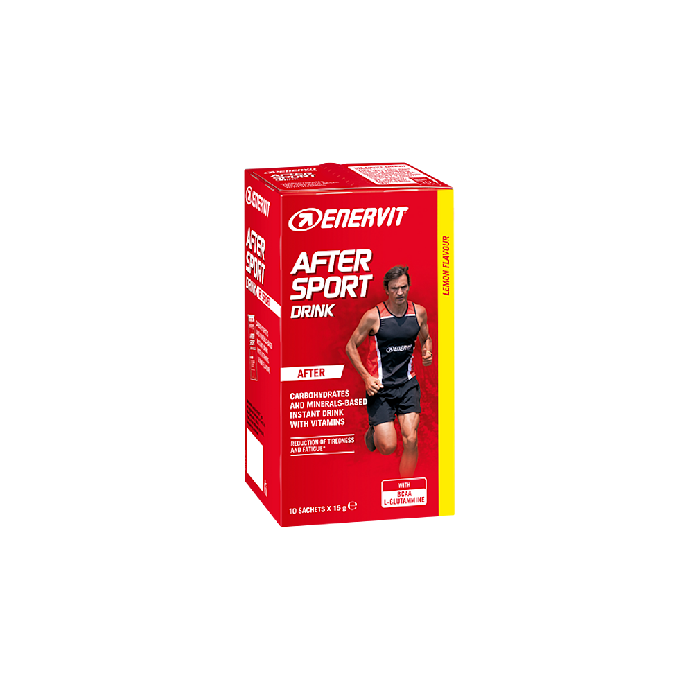 ENERVIT After sport drink 10 x 15 g citron