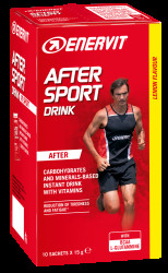 ENERVIT After sport drink citron 10 x 15 g