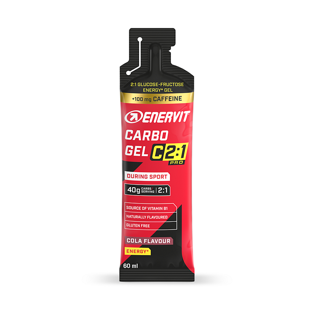 ENERVIT Carbo gel C2:1 s kofeinem cola 60 ml