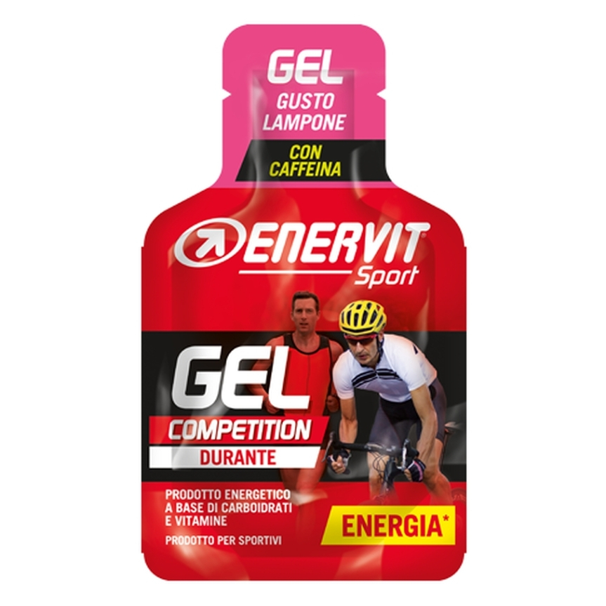 ENERVIT Gel s kofeinem malina 25 ml