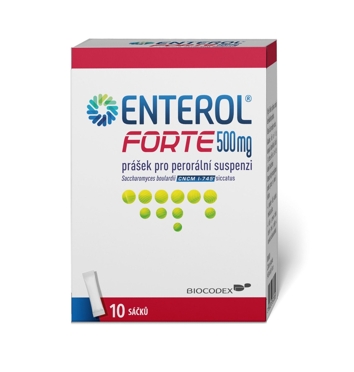 Enterol Forte 500 mg 10 sáčků