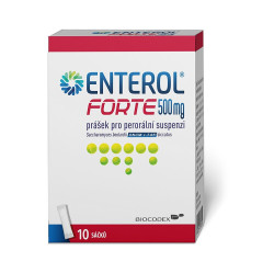 ENTEROL Forte 500 mg prášek pro perorální suspenzi 10 kusů