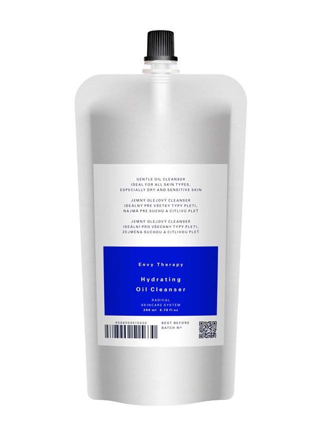 Envy Therapy Hydrating Oil Cleanser jemný čisticí olej 200 ml refill