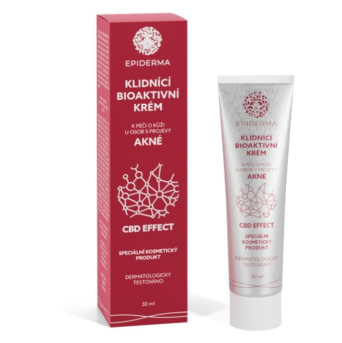 EPIDERMA Bioaktivní CBD krém při Akné 30 ml