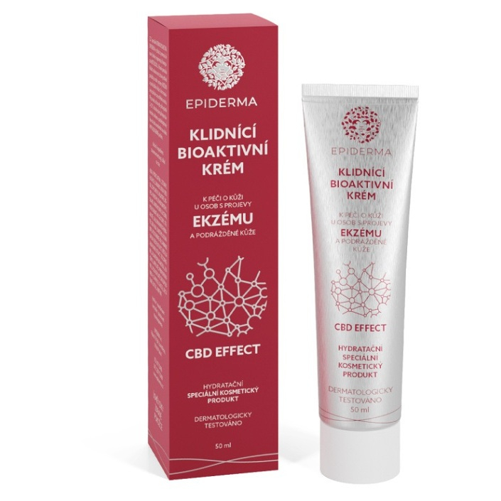 EPIDERMA Bioaktivní CBD krém při Ekzému 50 ml